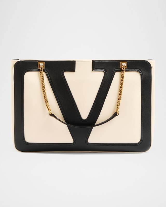 Viva Superstar Medium Leather Tote Bag